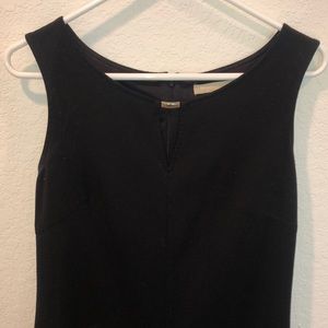 Banana Republic, size 8, black shift dress